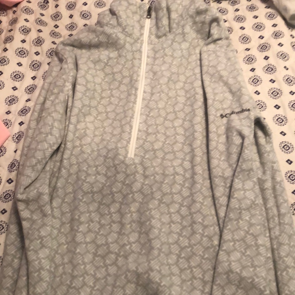 Columbia Half Zip Sweater